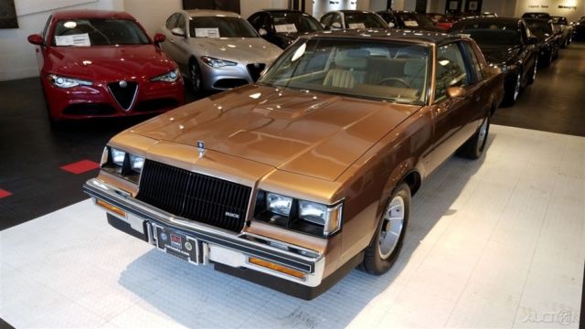1987 buick regal "t" package turbo. one owner california car. fully documented