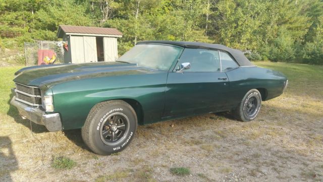 1971 chevelle malibu convertible project