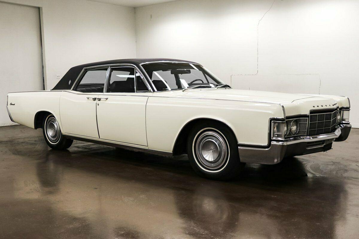 1969 lincoln continental suicide door 20925 miles white coupe