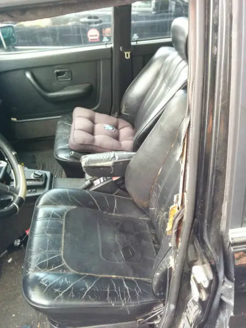 1988 bmw 535i black on black interior sedan low miles only 201k