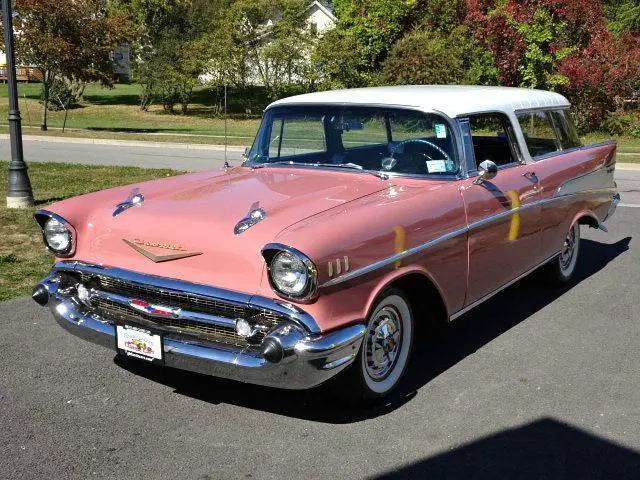 1957 chevrolet bel air nomad original low miles numbers matching low reserve
