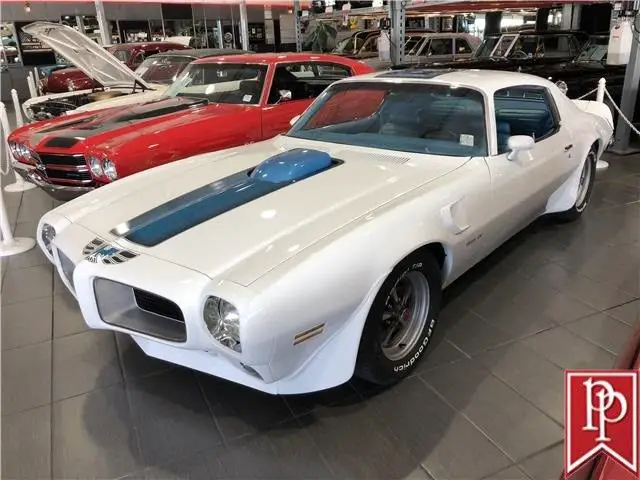 1970 pontiac firebird trans am 0 polar white