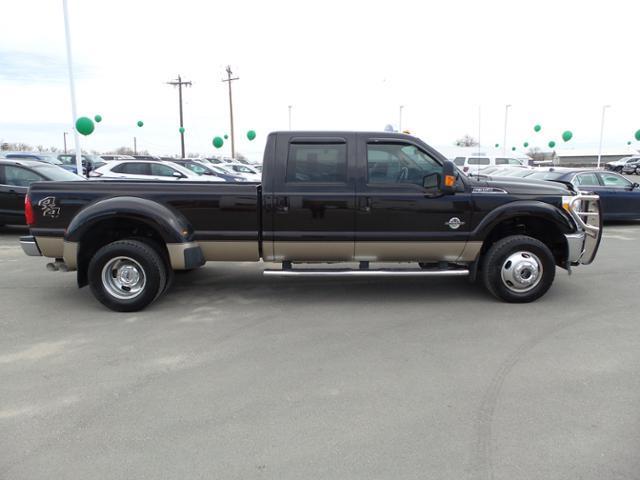 2014 ford f-350 super duty lariat 4x4 lariat 4dr crew cab 8 ft. lb drw pickup for sale in atlantic city, wyoming