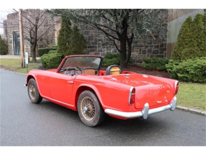 1962 triumph tr4 in astoria, new york