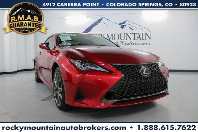 2022 lexus rc 350 f sport