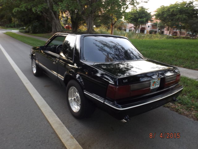 1992 ford mustang lx foxbody coupe 306 stoker motor with modifications runs good