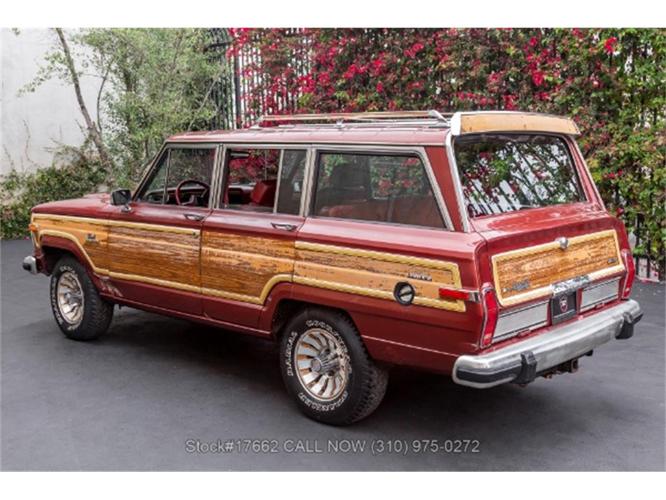 1986 jeep grand wagoneer in beverly hills, california