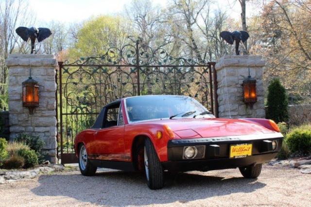 1974 porsche 914 13,500 miles one owner survivor!! recent inspection and service