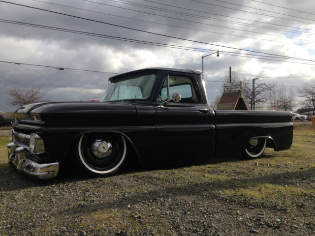 1964 fleetside c-10, big block, bagged, air ride