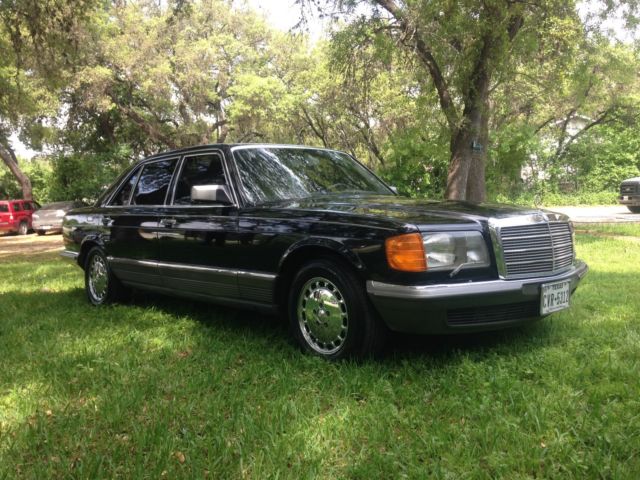 1984 mercedes benz 500sel executive sedan