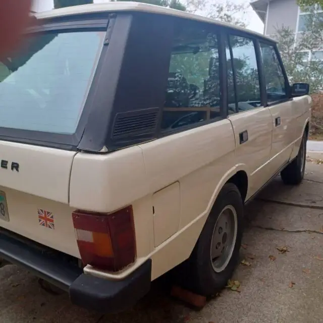 1987 range rover classic rare non sunroof orig cal rust-free land rover swb