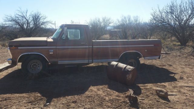 1976 ford f250 pickup 3/4 ton camper special