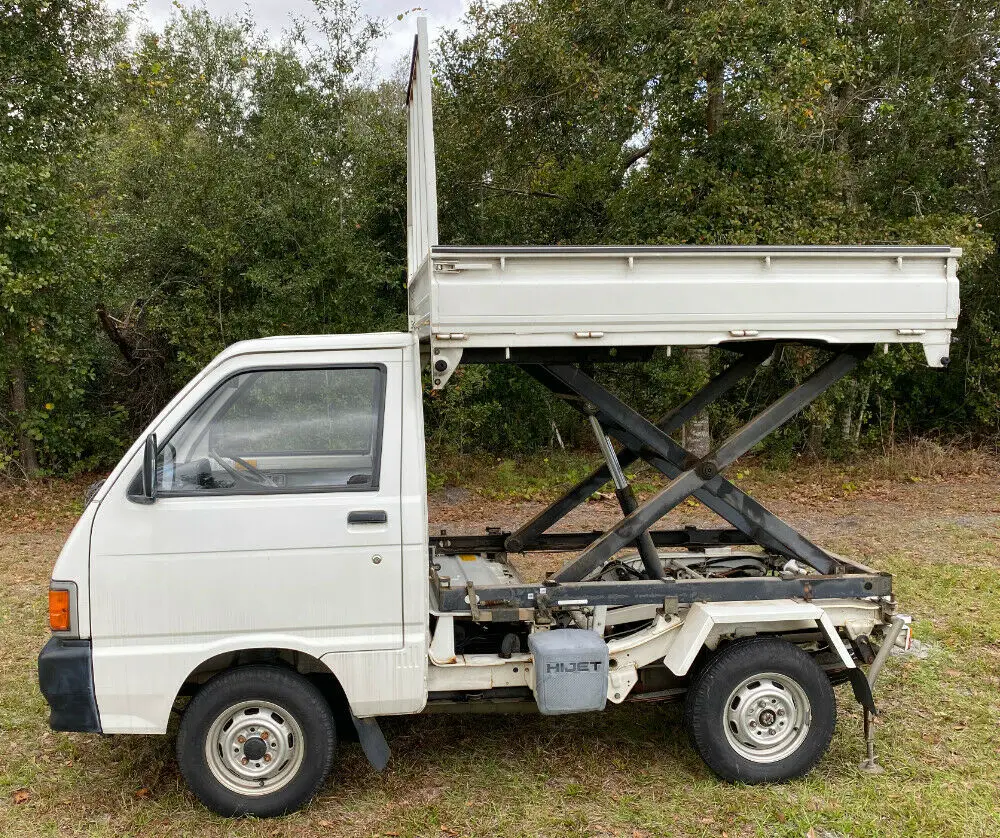 1993 daihatsu hijet scissor lift kei truck jdm registered and titled in florida