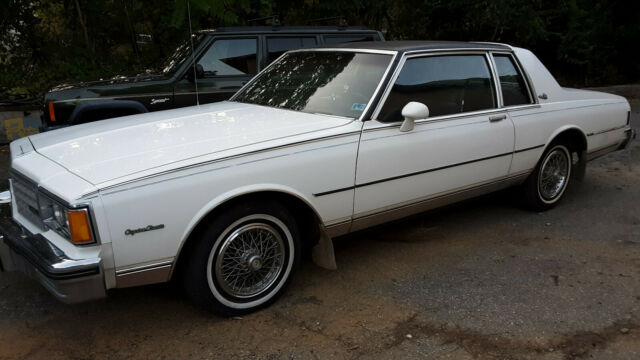 1985 chevrolet caprice classic landau coupe v8