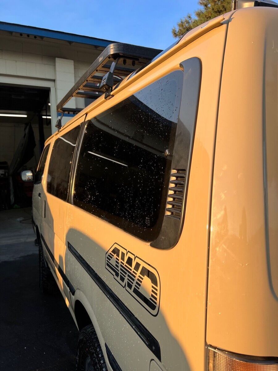 1994 toyota hiace van brown 4wd automatic camper van