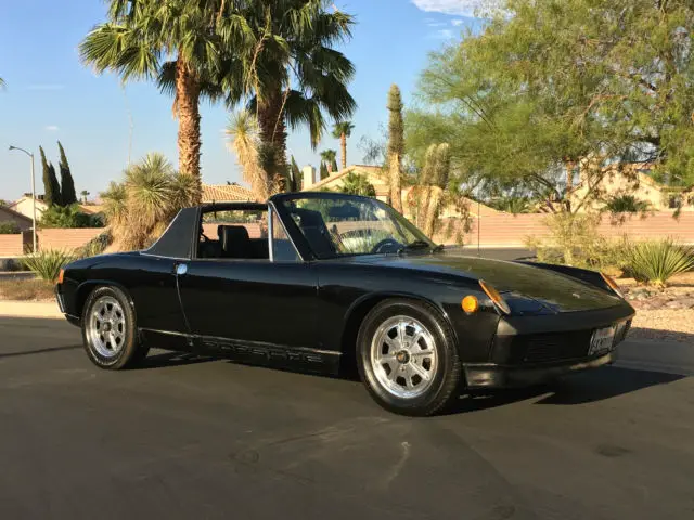 no reserve 1974 porsche 914 targa 1.8 numbers matching runs and drives clean car