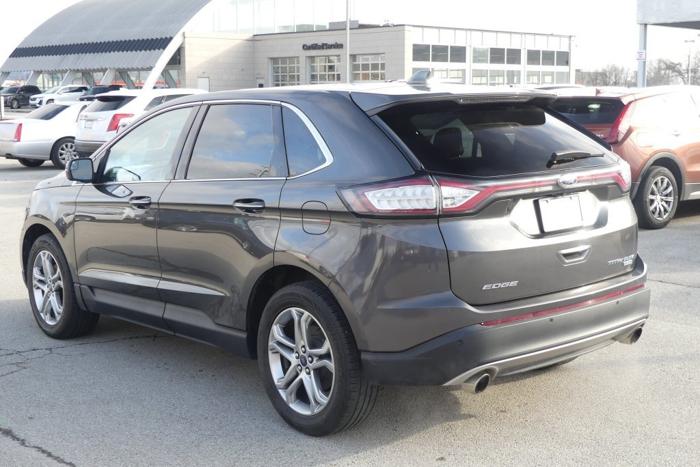 used 2018 ford edge fwd titanium fishers, in 46038 for sale in fishers, indiana