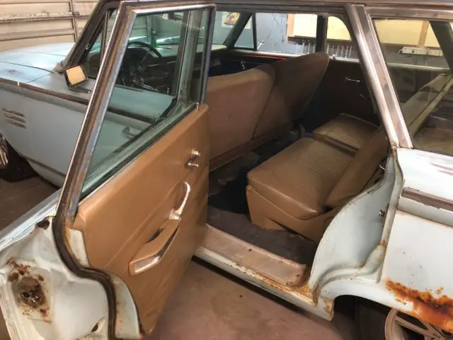 1964 mercury commutor wagon - rat rod - custom - must see - patina - surfboard