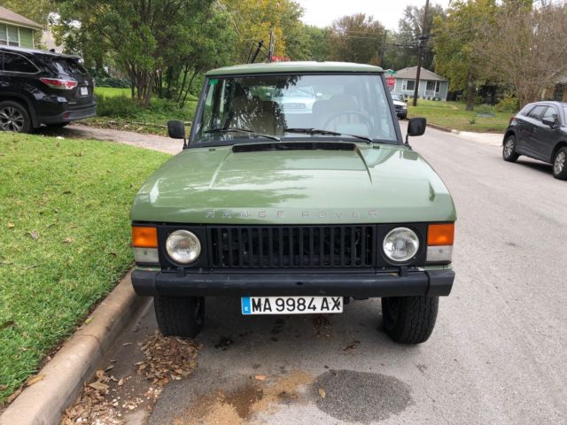 1983 restored range rover classic