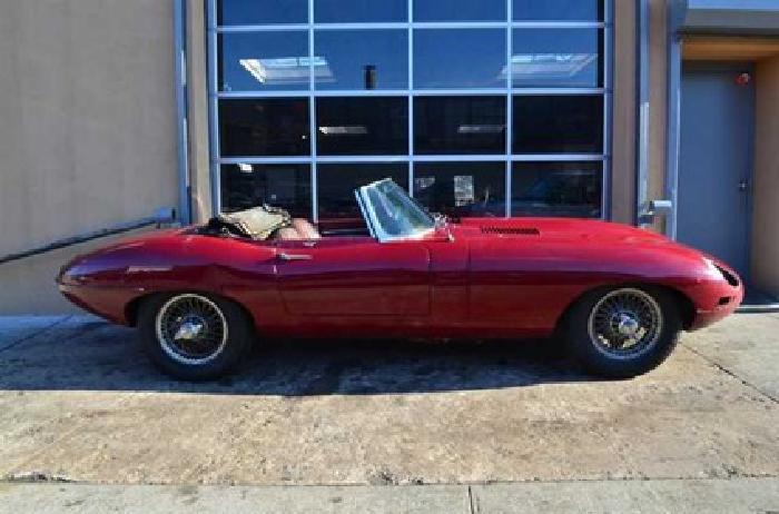 1965 red jaguar series i in astoria, ny