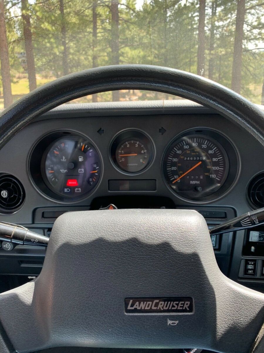 1988 toyota landcruiser land cruiser fj62 efi original