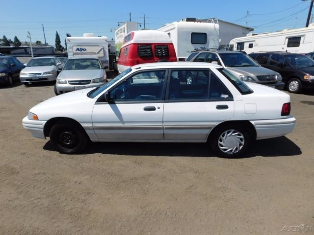 1991 mercury tracer used 1.9l i4 8v no reserve