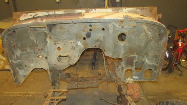 m38a1 with tag and clean title also fits cj5 willys jeep