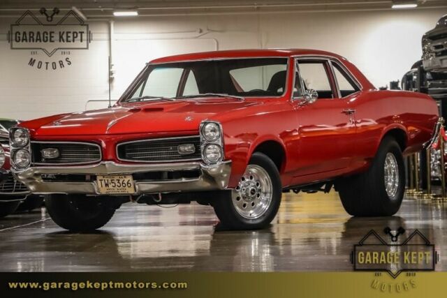 1966 pontiac gto tribute red coupe 427 v8 43 miles