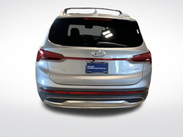 2023 hyundai santa fe hev blue
