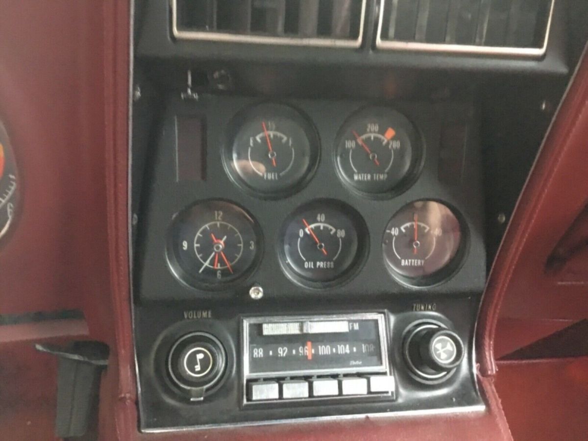 1974 corvette convertible l82 low mileage