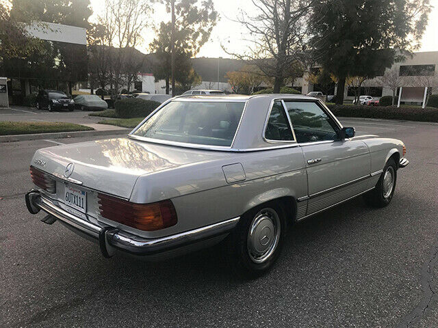 1973 mercedes-benz 450sl highly original, silver/black leather 2 owner 90k miles