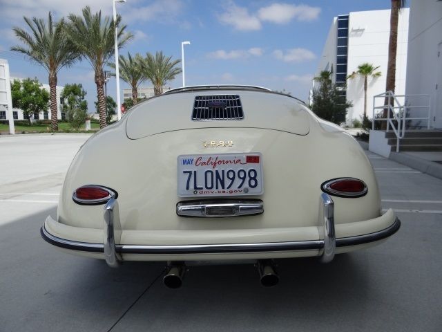 1957 porsche 356 speedster 4 speed manual 2-door convertible