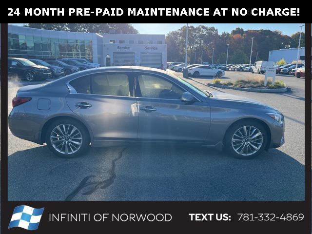 2022 infiniti q50 luxe
