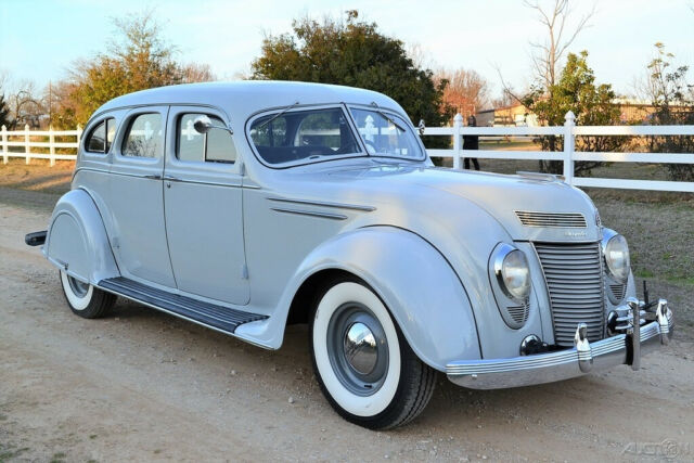1937 chrysler imperial airflow sedan, restored, no reserve