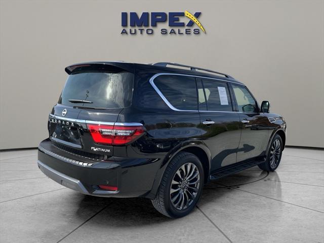 2024 nissan armada platinum 2wd