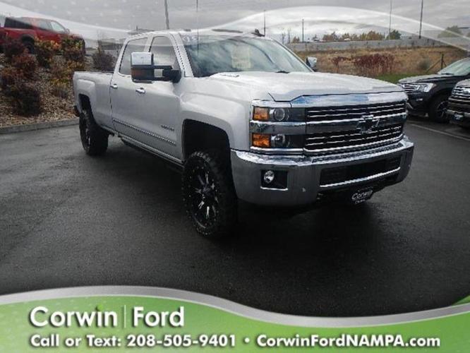 2015 chevrolet silverado 3500hd ltz 4x4 ltz 4dr crew cab srw for sale in nampa, idaho