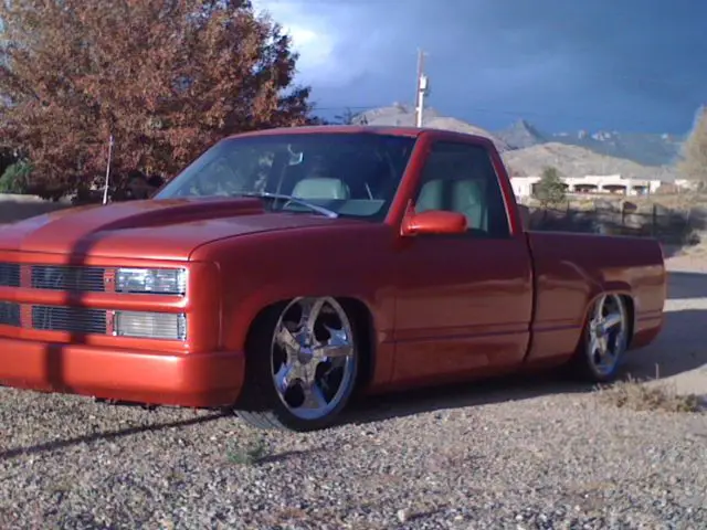 custom 1993 chevy sport truck. i've owned this truck since 1996, it has been g