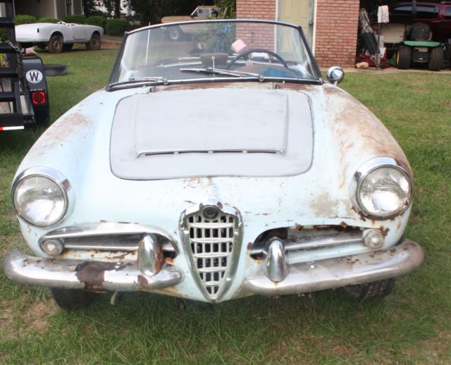 1962 alfa romeo giulia spider 1600