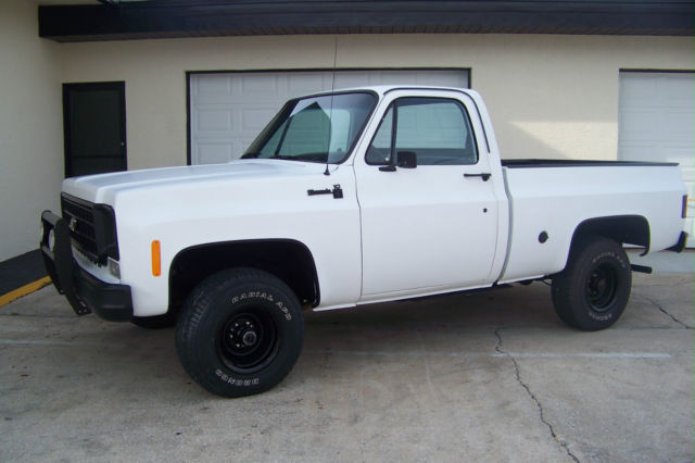 1978 silverado pick up white