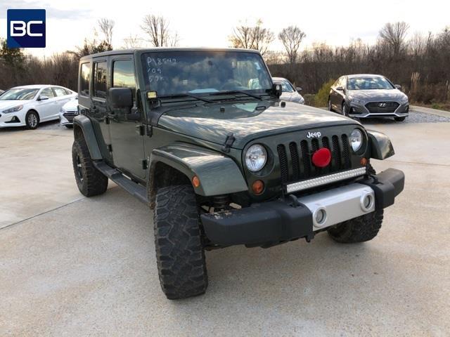 2009 jeep wrangler unlimited sahara 4x4 sahara 4dr suv w/ front side airbags for sale in tupelo, mississippi