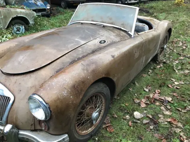 1960 mga roadster no reserve restoration project , solid , complete low res