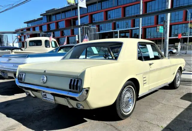 1966 ford mustang one owner ca car
