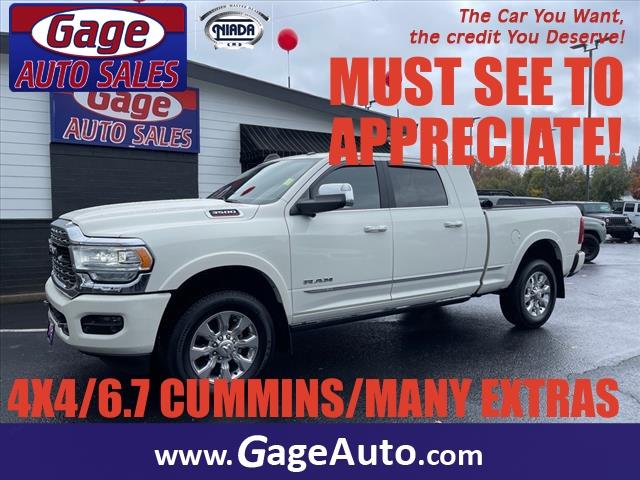 2019 ram 3500 limited mega cab 4x4 6'4' box