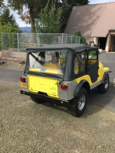 1963 willys jeep cj5 full body off resotration