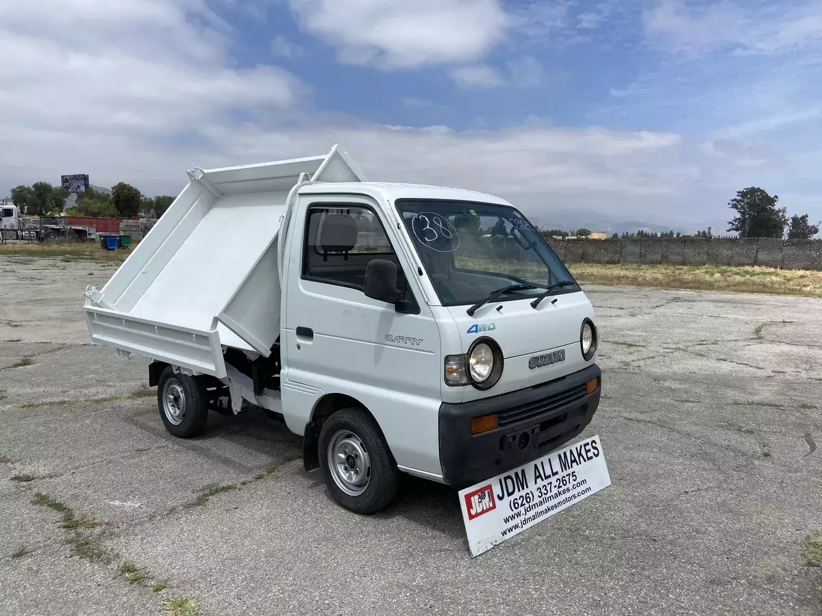1991 suuzki carry 3 way dump 2hi-4hi-4low 660cc 4mt axle lock el gear 1wd
