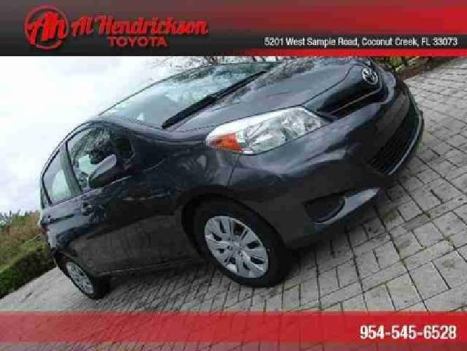 2012 toyota yaris le in coconut creek, fl