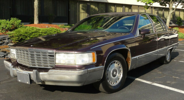 1994 cadillac fleetwood brougham sedan lt1 burgundy l@@k!!