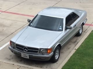 1984 mercedes benz 500sec euro w126