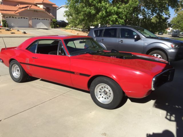 1967 pontiac firebird "400 big block" first generation f-body 4 speed!!!