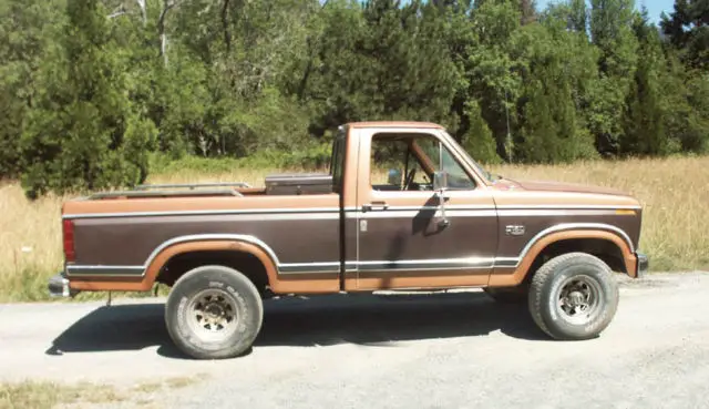 1982 ford f-150 xl short bed 4 x 4 pick-up 302, at, ps, pb, posi- runs & drives